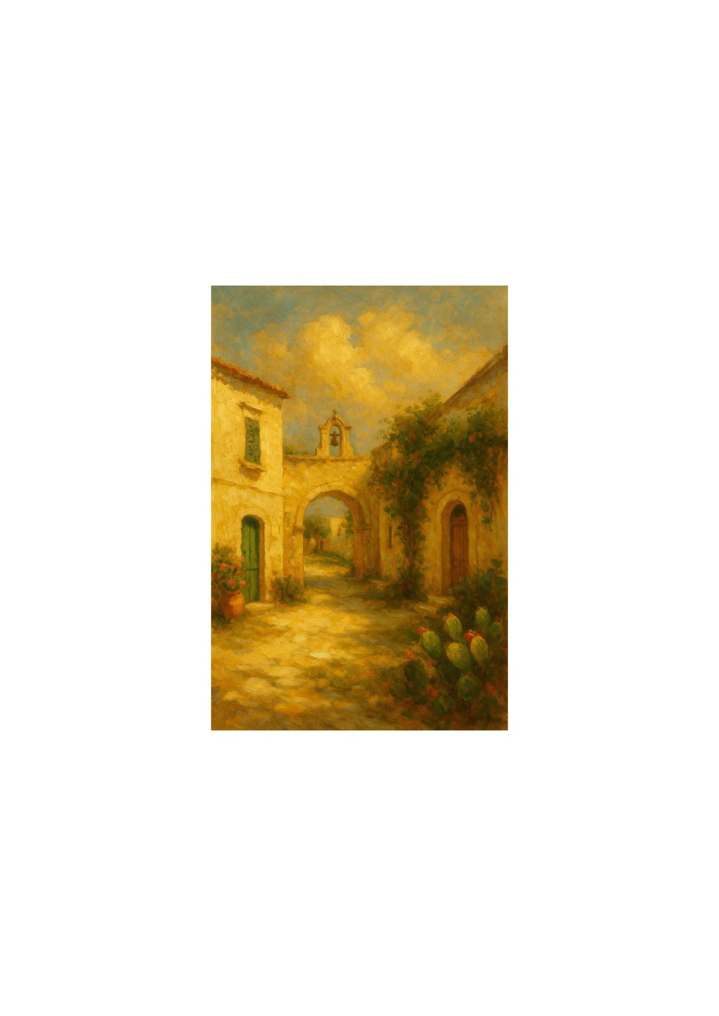 Set di 4 Stampe Digitali Autunnali | Arte Salentina | Vita Lenta & Slow Living
