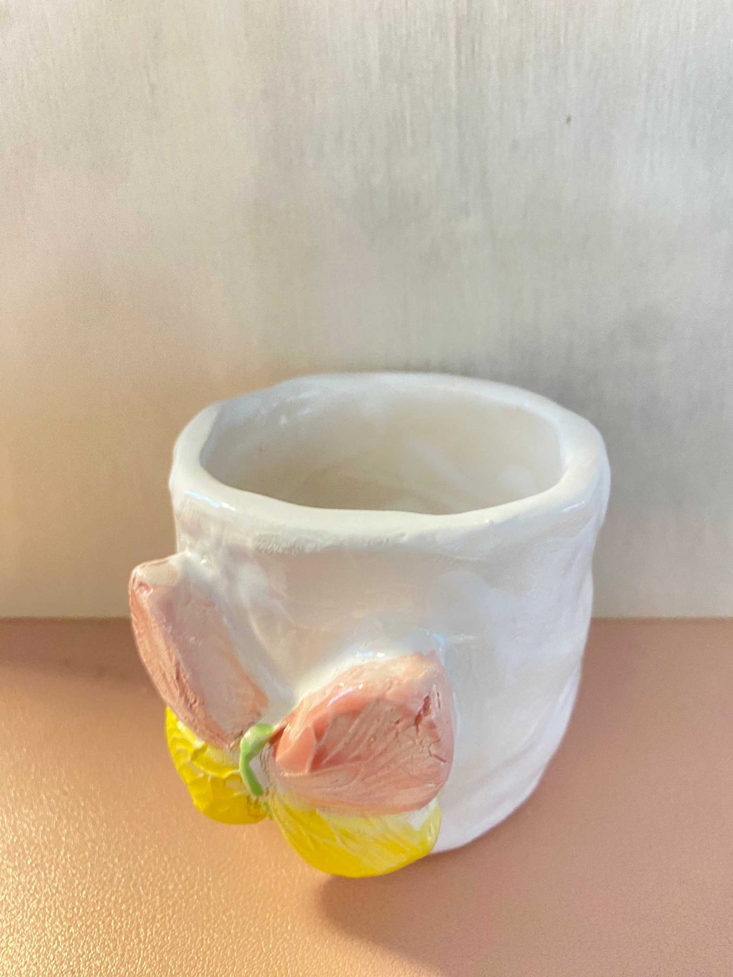 Vasetto in ceramica con Farfalla Collezione Gocce del Salento – Piccoli Tesori a 5 Euro
