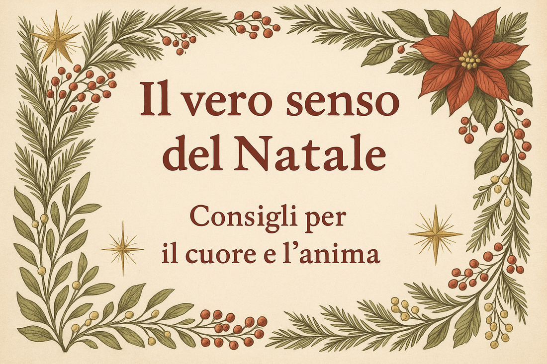 Il vero senso del Natale: rallentare, riscaldare il cuore, ritrovare la luce
