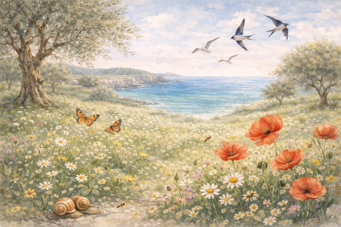 Segni di primavera nella natura salentina: 12 cose da osservare (e 6 gesti lenti per sentirla davvero)