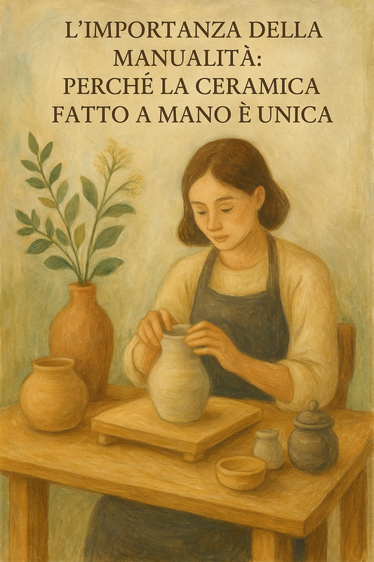 🖐️ L’Importanza della Manualità: Perché la Ceramica Fatto a Mano è Unica