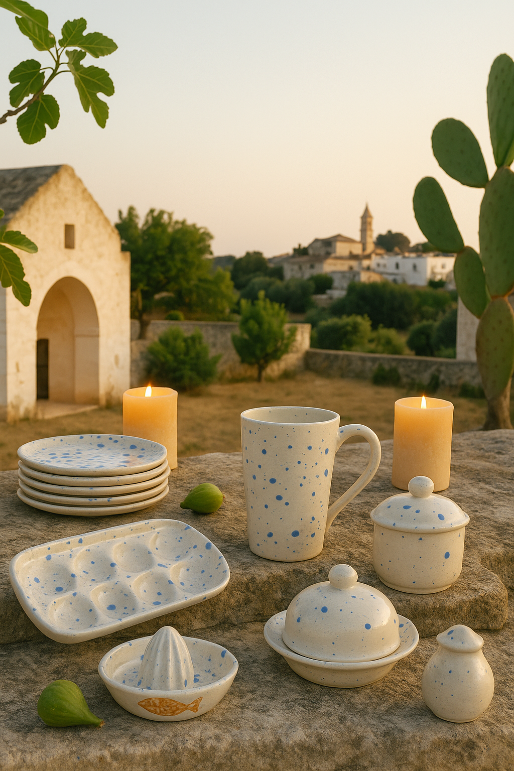 Collezione Estate | Ceramiche Artigianali Mediterranee | Handmade Summer Pottery