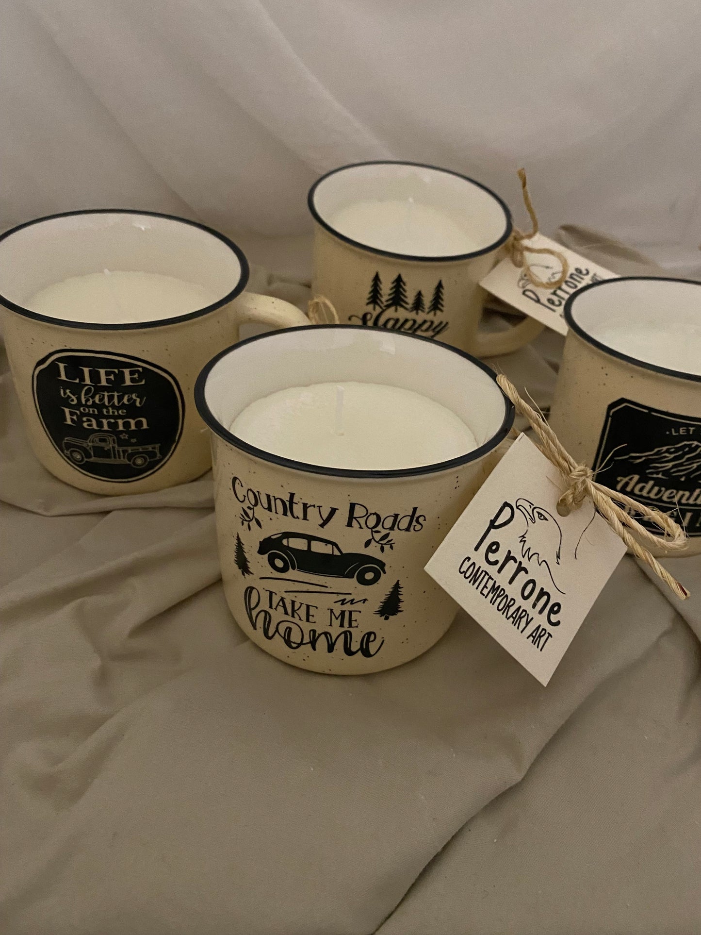 Candela Mug Country Collezione Cereria