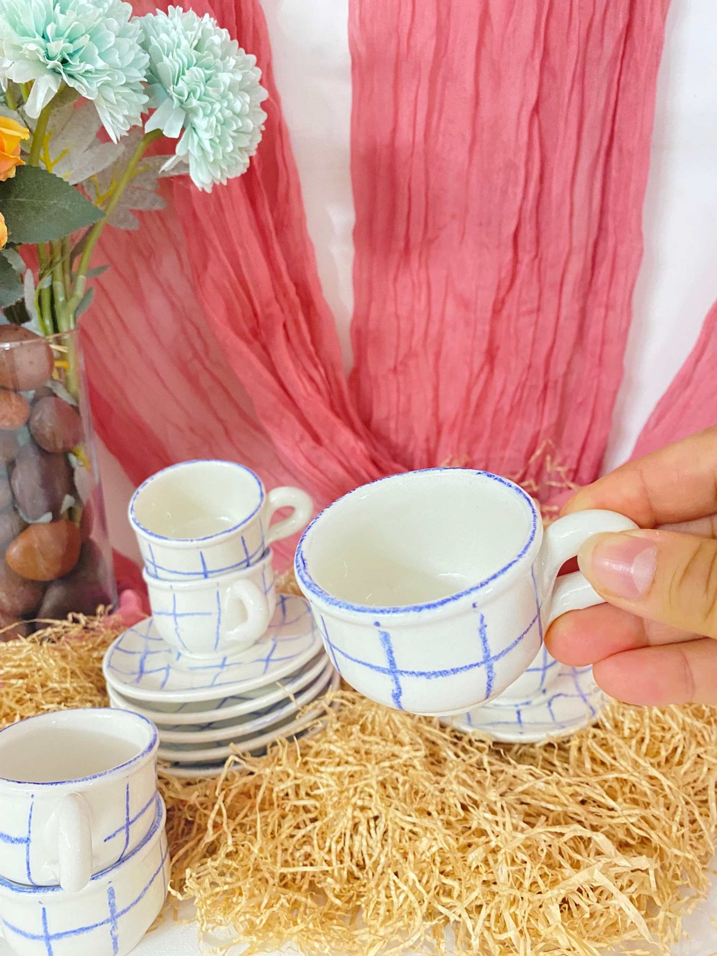 Set Tazzine da Caffè con Piattino | Collezione Slow Time
