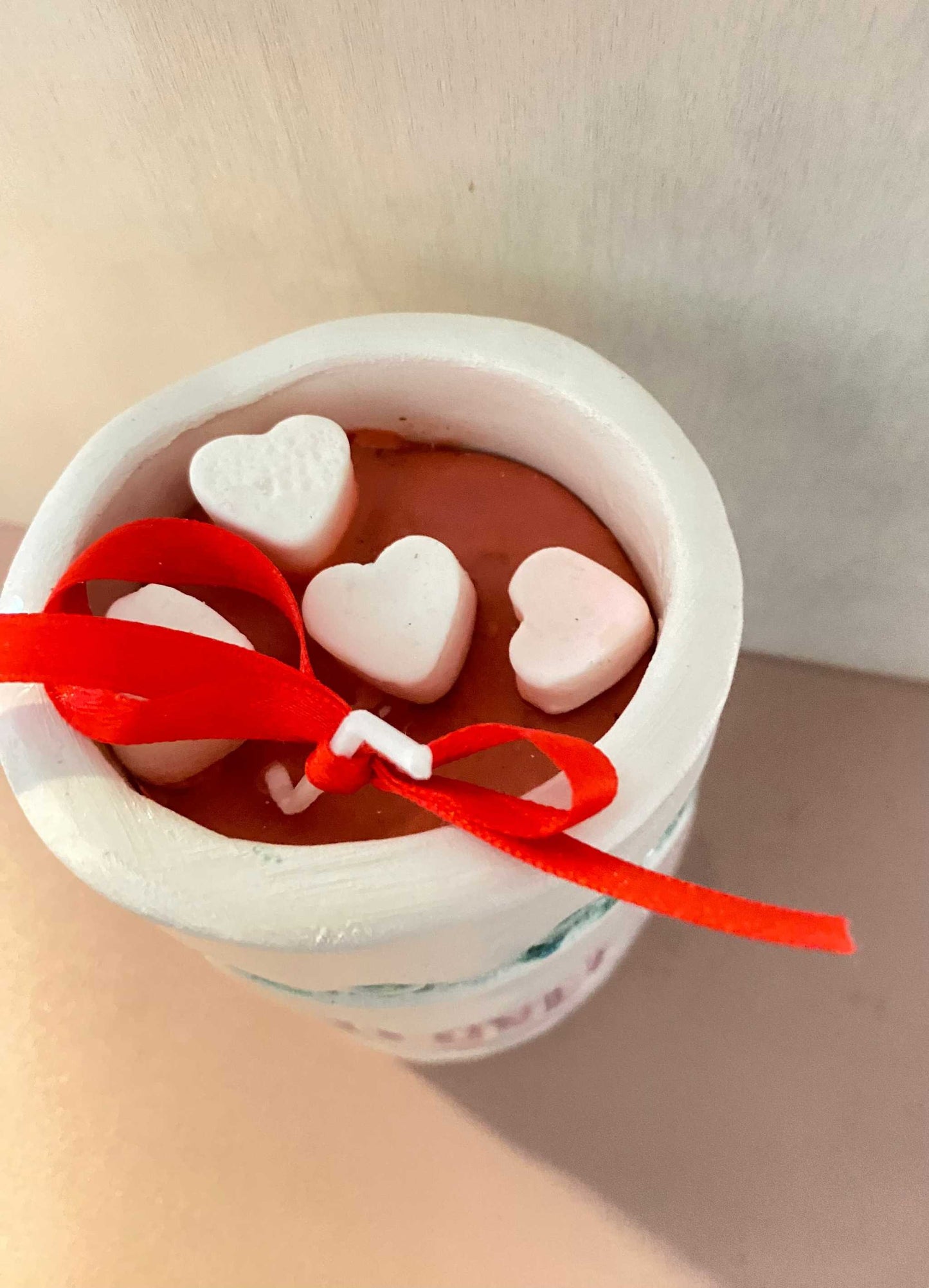 Candela in vasetto di ceramica Collezione Gocce del Salento – Piccoli Tesori a 5 Euro
