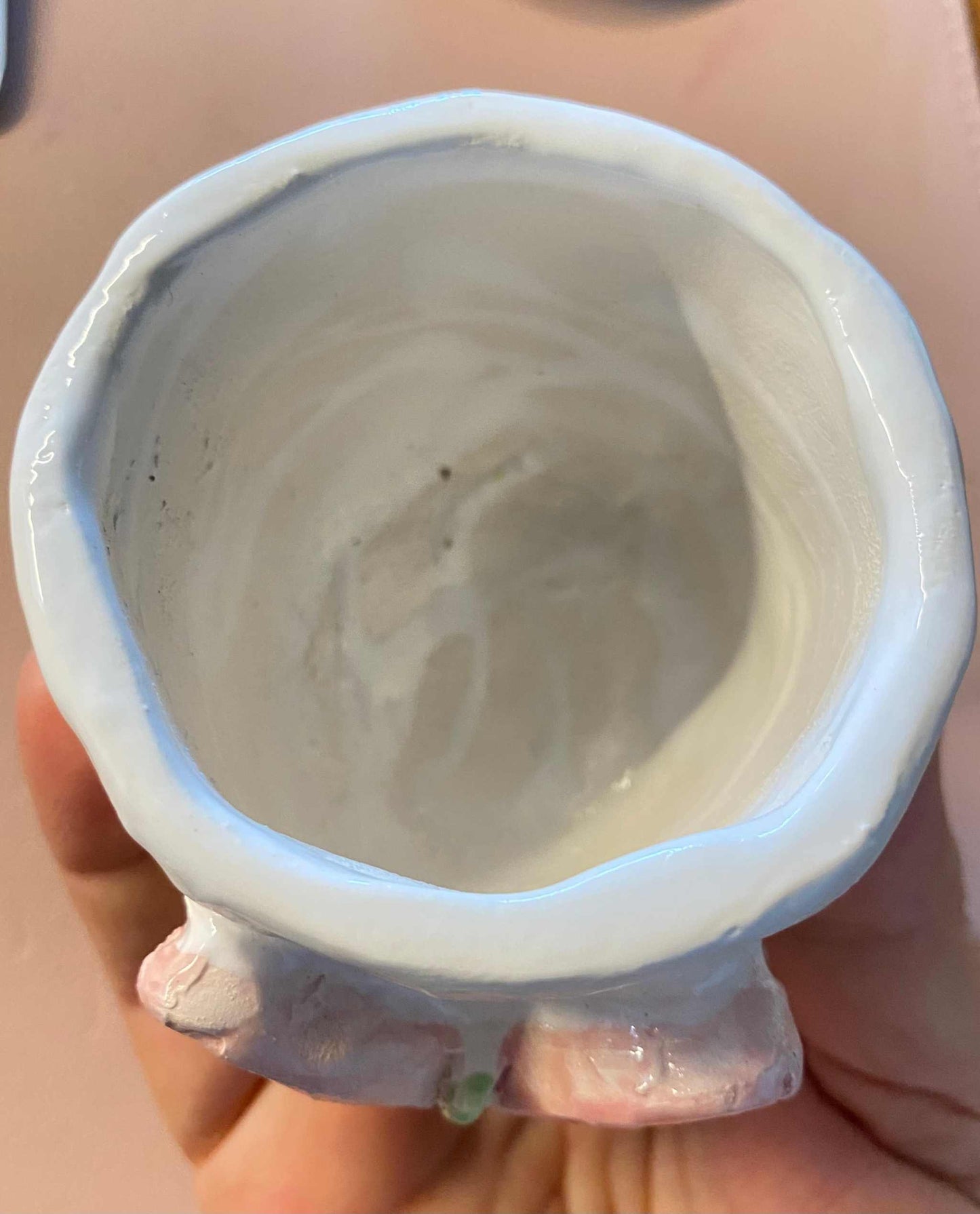 Vasetto in ceramica con Farfalla Collezione Gocce del Salento – Piccoli Tesori a 5 Euro